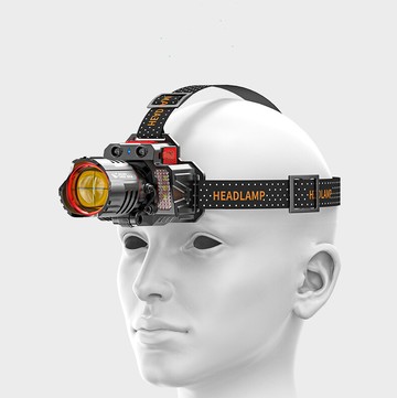 p100頭燈 頭燈 led 頭戴式 超強光 超遠射 手電筒 工作燈 登山燈 露營燈 防水 釣魚