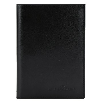 LA BAGAGERIE Louis系列山羊皮名片夾(黑)