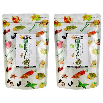 元氣家 烘焙去殼南瓜子仁 原味  200g  2包