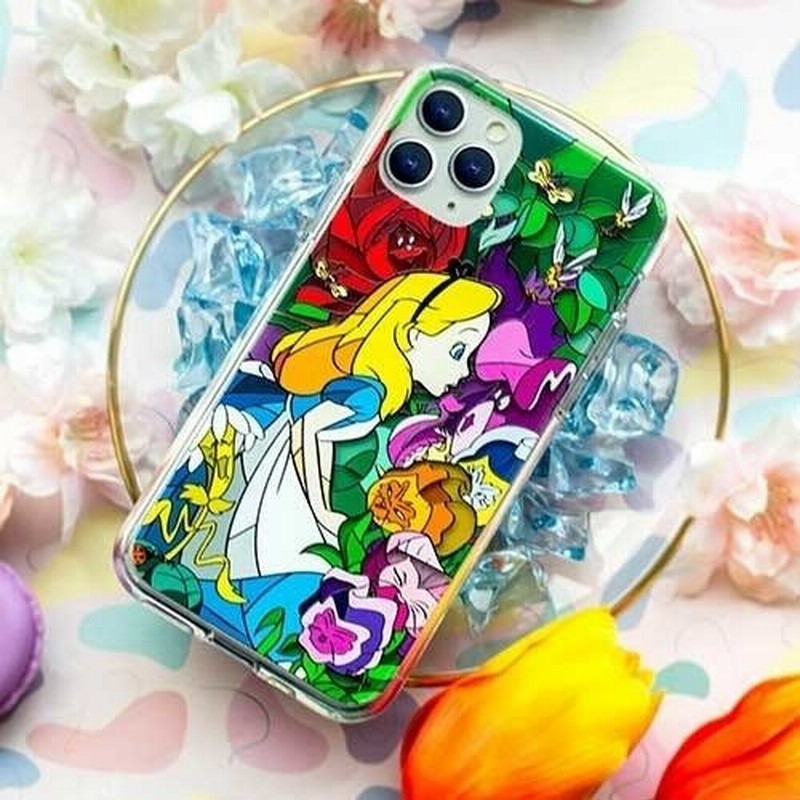 ディズニー Iphone Clear クリア 透明ケース キャラクター ステンドグラス風 不思議の国のアリス アリス プリンセス 薄型軽量 Iphone14 14plus 14pro 14promax 通販 Lineポイント最大0 5 Get Lineショッピング