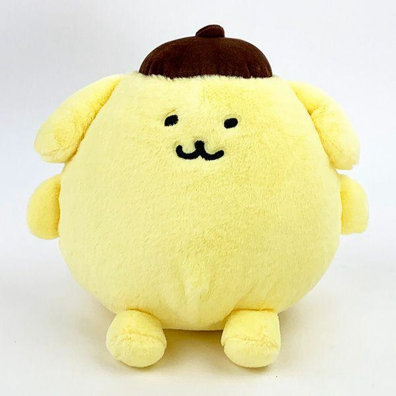 ナガノ　サンリオコラボ　ポムポムプリン　ぬいぐるみ サンリオ ポムポムプリン ナガノ×サンリオ ぬいぐるみ M