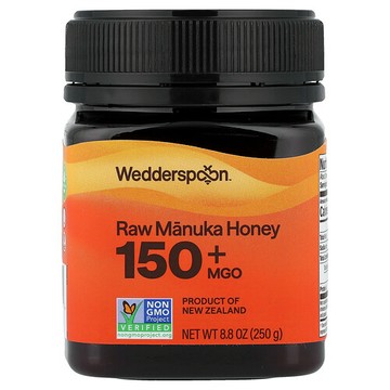 Wedderspoon, 未加工單花麥盧卡蜂蜜，KFactor™ 16，8.8 盎司（250 克）