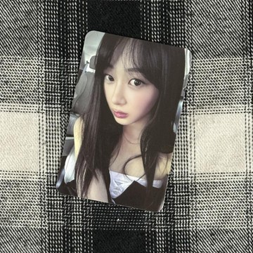 *韓國代購正版*aespa吒 mini4sr星河特典 c版中文卡背紫版梨特典卡 吉賽爾小卡