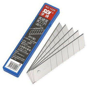 【角落文房】SDI NO.1520  25mm 高硬度美工刀片(超大)