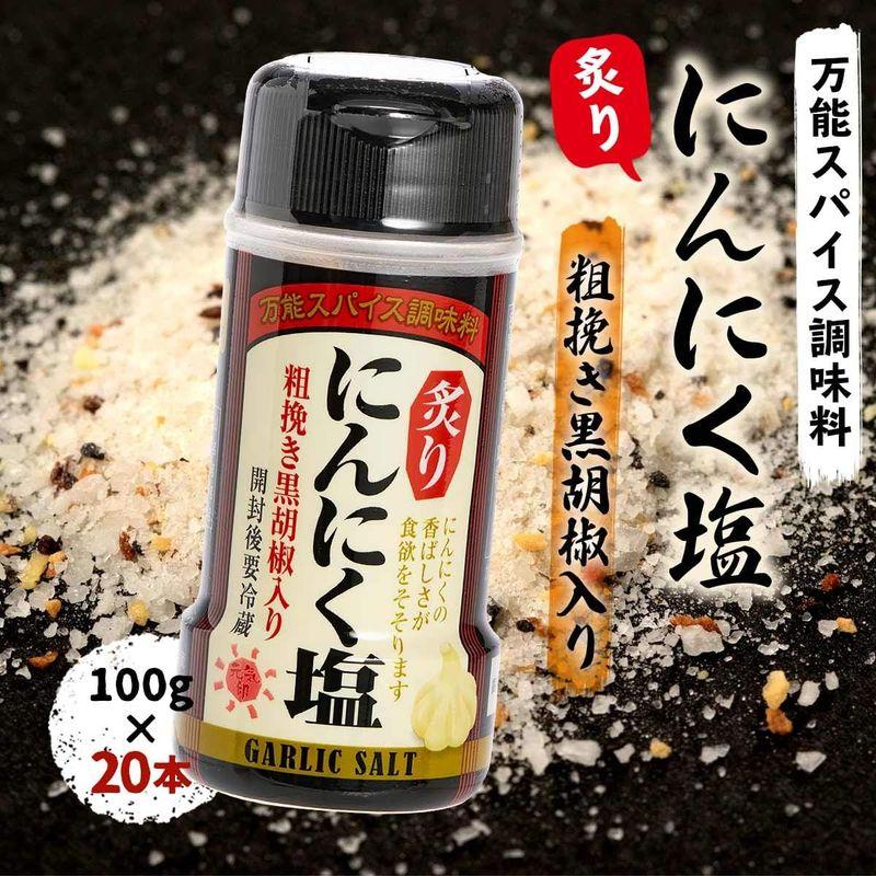 あや 業務用 炙りにんにく塩 100g×20本