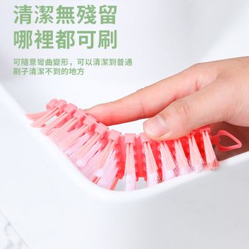 OAK&FIR 可彎曲清潔刷, 紅色