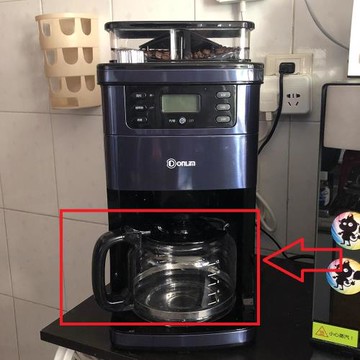 Donlim東菱DL-KF4266W/800咖啡機玻璃壺配件滴漏閥過濾網濾紙咖啡