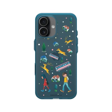 iPhone 17 Clear (相機按鈕) 夜幕藍 - 幾米 Jimmy Liao - 星空-有人陪伴真好