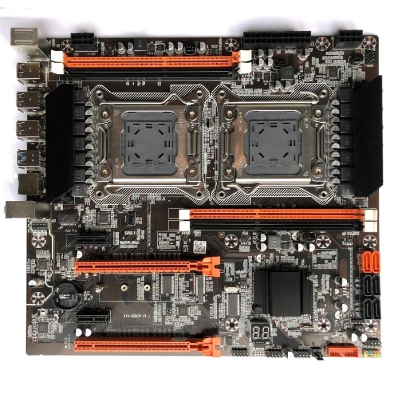 X79デュアル CPUマザーボードデュアル LGA2011マザーボード DDR3REG