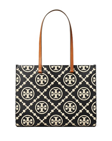 Tory Burch T Monogram Contrast Embossed Tote