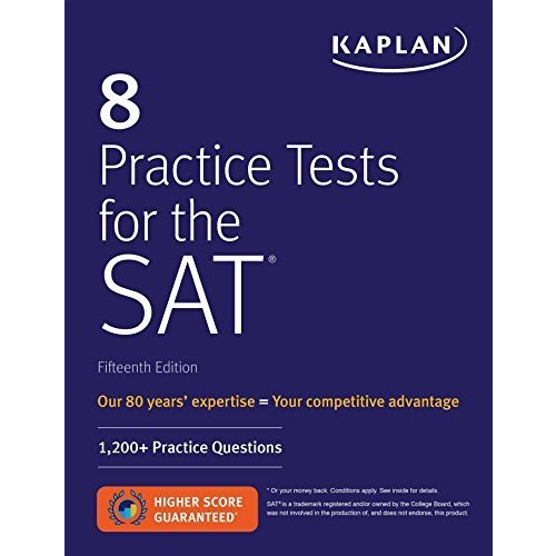 Practice Tests for the SAT: 200 SAT Practice Questions (Kaplan