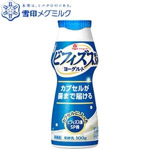 恵 megumi 　ビフィズス菌SP株カプセルヨーグルト ドリンクタイプ 100g 24本セット　（クール便でお届けします。）