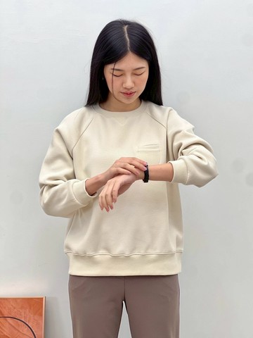 低調高質感雙面網眼圓領T