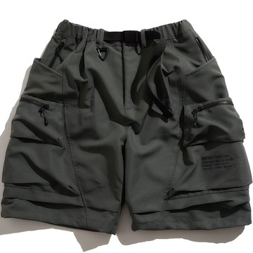 UNDER PEACE 26SS MASTER / WIDE CARGO SHORT PANTS 機能短褲 (軍綠色)
