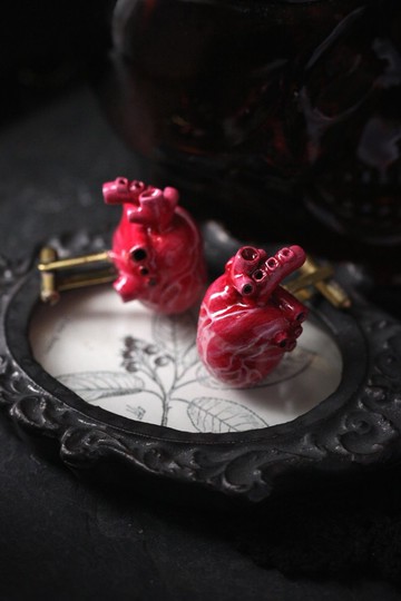 Defy 的 Anatomy Heart 袖扣。