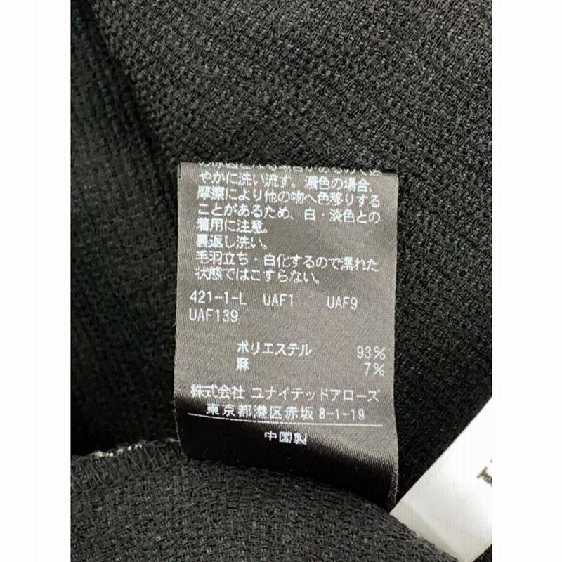 BEAUTY&YOUTH UNITED ARROWS◆長袖ブラウス/--/ポリエステル/BLK/無地/1627-137-0391// BEAUTY&YOUTH UNITED ARROWS◇長袖ブラウス/--/ポリエステル/BLK