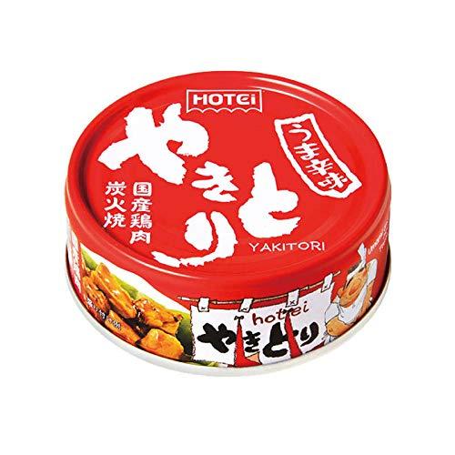 [前田家] やきとり 缶詰 ホテイ うま辛味 3缶 うまから 旨辛 おつまみ 国産 鶏肉 国内製造 ホテイフーズ 仕送り 食品 一人暮らし おいしい