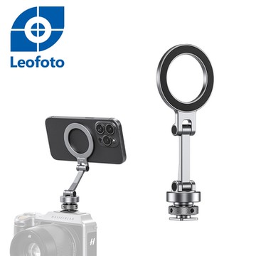 Leofoto 徠圖 PM-03閃光燈冷熱靴手機磁吸夾座(彩宣總代理)
