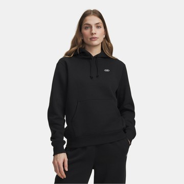 UA 女 Rival Flc 長袖帽T 人氣新品