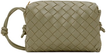 Bottega Veneta 绿色迷你 Loop 相机包