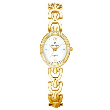 Olym-Pianus奧柏 晶致時光雅緻石英腕錶 2461DLK 白面