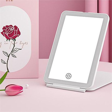 【免運】斐色耐折疊化妝鏡便攜隨身小鏡子桌面補光家用