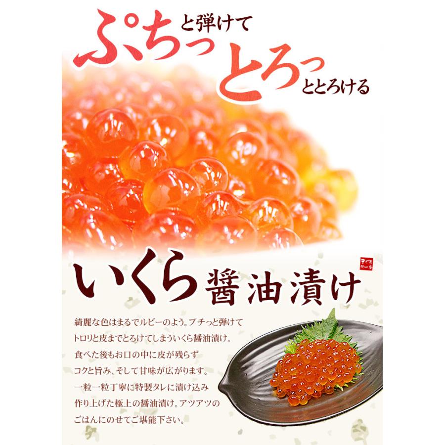 イクラ いくら醤油漬け70g 刺身 海鮮丼 食べ物 yd5[[イクラ70]