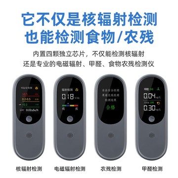 開立發票  檢測儀 食品安全核輻射檢測儀放射性射線農殘TVOC果蔬肉測甲醛空氣質量 快速出貨