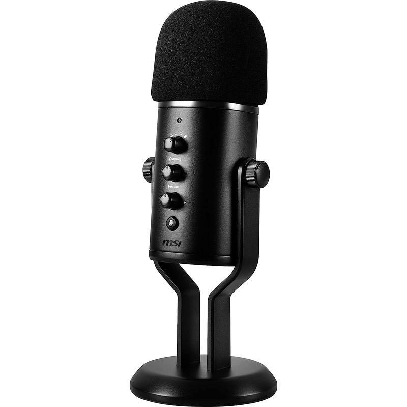 MSI IMMERSE GV60 STREAMING MIC ゲーミングマイク ストリーミングマイク ハイレゾ(96MHz 24bit)対応