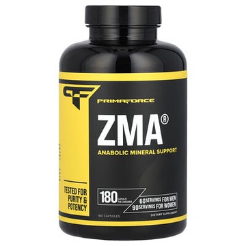Primaforce, ZMA®，同化礦物質幫助，180 粒膠囊