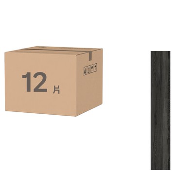 鴻民家飾 超耐磨免刷膠PVC自黏木紋地板貼 Set 12片  6x36x1.5mm 台灣製  木紋