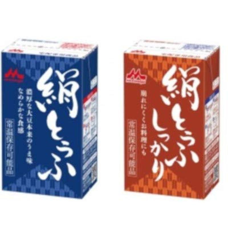 森永乳業［組み合わせ24丁入］森永絹とうふ＆絹とうふしっかり各12丁