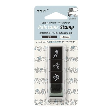 MIDORI 《Paintable Stamp 浸透印 滾輪式》