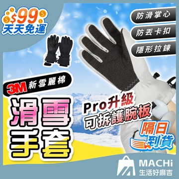 🔥3M+多尺寸🔥滑雪手套 保暖手套 冬天手套 防水手套 專業滑雪手套 冬季手套 防風防水 機車手套 滑雪配件