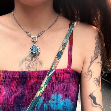 喜迎瑤 925銀 鏈子 鍊子 項鍊 手工銀飾 波西米亞 民族風 嬉皮風