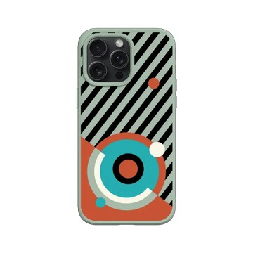 iPhone 15 Pro Max SolidSuit 鼠尾草綠 - NASA - Helix Nebula - Bauhaus Style