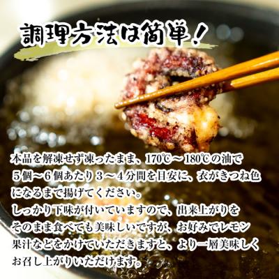 ふるさと納税 淡路市 淡路島産 明石だこの唐揚げ(600g)