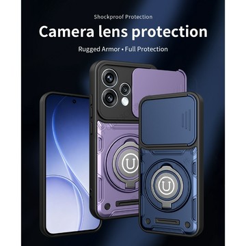 磁吸車載支架 推窗護鏡 適用於OPPO Reno14 15 Pro 16 15F防摔殼 加厚防摔 保護套 旋轉支架手機殼