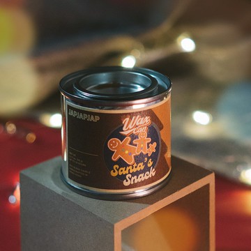 【聖誕禮盒】 聖誕老人的零食 | 怪奇氣味大豆香氛蠟燭 90g