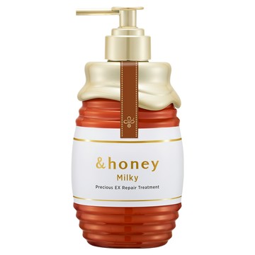 &honey milky 蜂蜜滋潤修復潤髮乳 500ml 蜂蜜修護 深層滋養 持久保濕 告別毛躁 重現秀髮光澤  1瓶