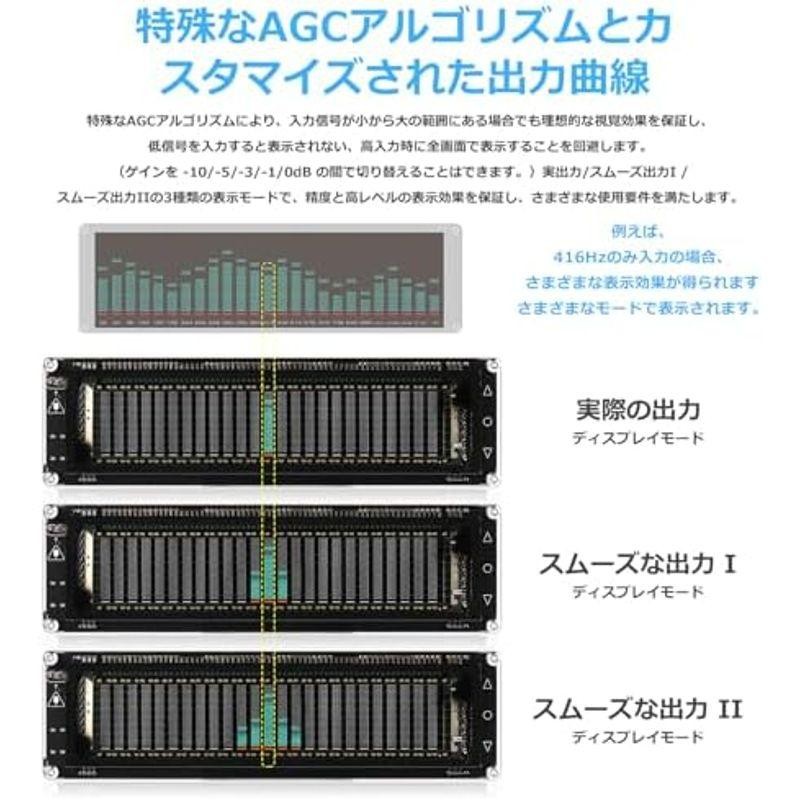 Nobsound AK2515 MIC ピックアップ オーディオ スペクトラム VFD サウンドレベルメーター VU メーター 画面表示 |  LINEブランドカタログ