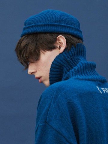 Knit Beanie [Ink Blue]