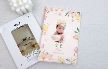 客製禮物 | 客製化皮革寶寶手冊套(2)