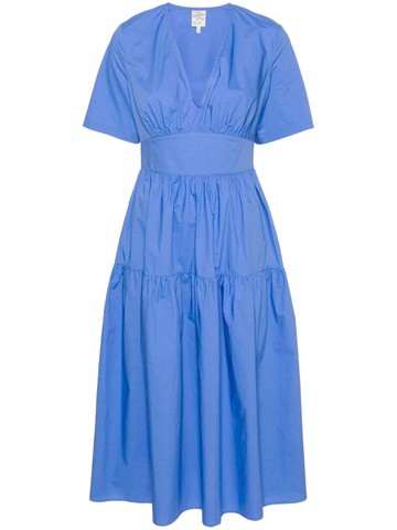 Baum Und Pferdgarten - Aeva midi dress - women - Organic Cotton - 36 - Blue