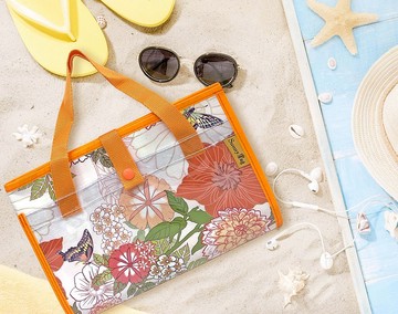 SunnyBag-野餐墊(大)-花與蝶