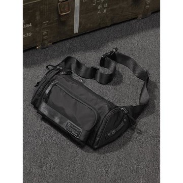 華朗迪爾牛津布斜挎包男中年胸包尼龍多隔層潮牌男包時尚工裝腰包