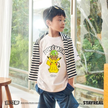 STAYREAL｜寶可夢 Go Go Kids T - 寶可夢款 - 110/130cm