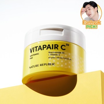 Vitapair C 亮白補水棉片 (60片)
