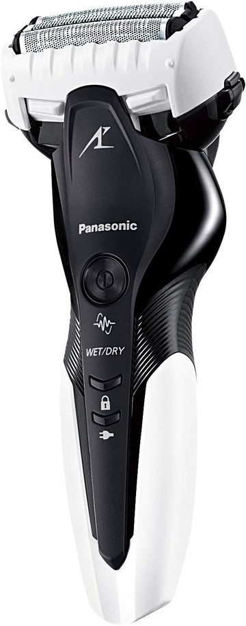 【日本代購】Panasonic松下LAMDASH 男士剃須刀3層刀片可在浴室使用白色ES-ST2R-W