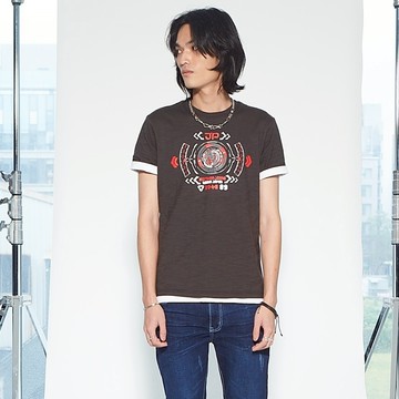 BIG TRAIN飆速儀表竹節棉男潮T-B80781-53&85